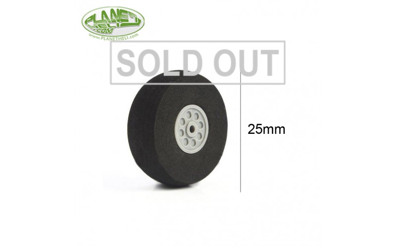 25" (Dia) Sponge Wheels Hole 18.5mm 